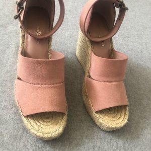 Treasure & Bond Pink Wedges